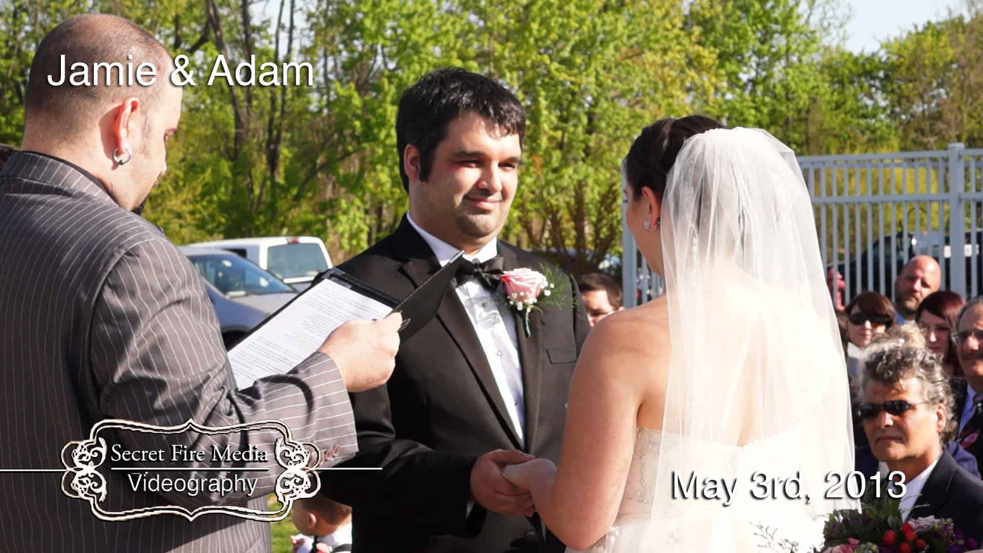 Jamie and Adams New Jersey Wedding Video at Bogey's Country Club and Cafe in Sewell New Jersey