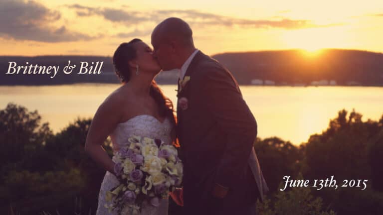 Brittney & Bills Dutchess manor Wedding Video along the Hudson River in Beacon New York