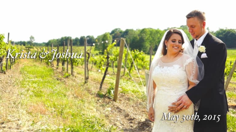 Krista and Joshuas Magnanini Winery Wedding Video in the Hudson Valley