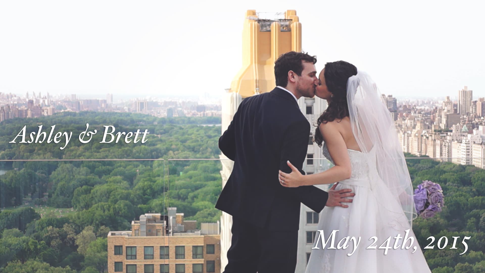 Ashley & Bretts Le Parker Meridien Wedding Video in Manhattan New York City