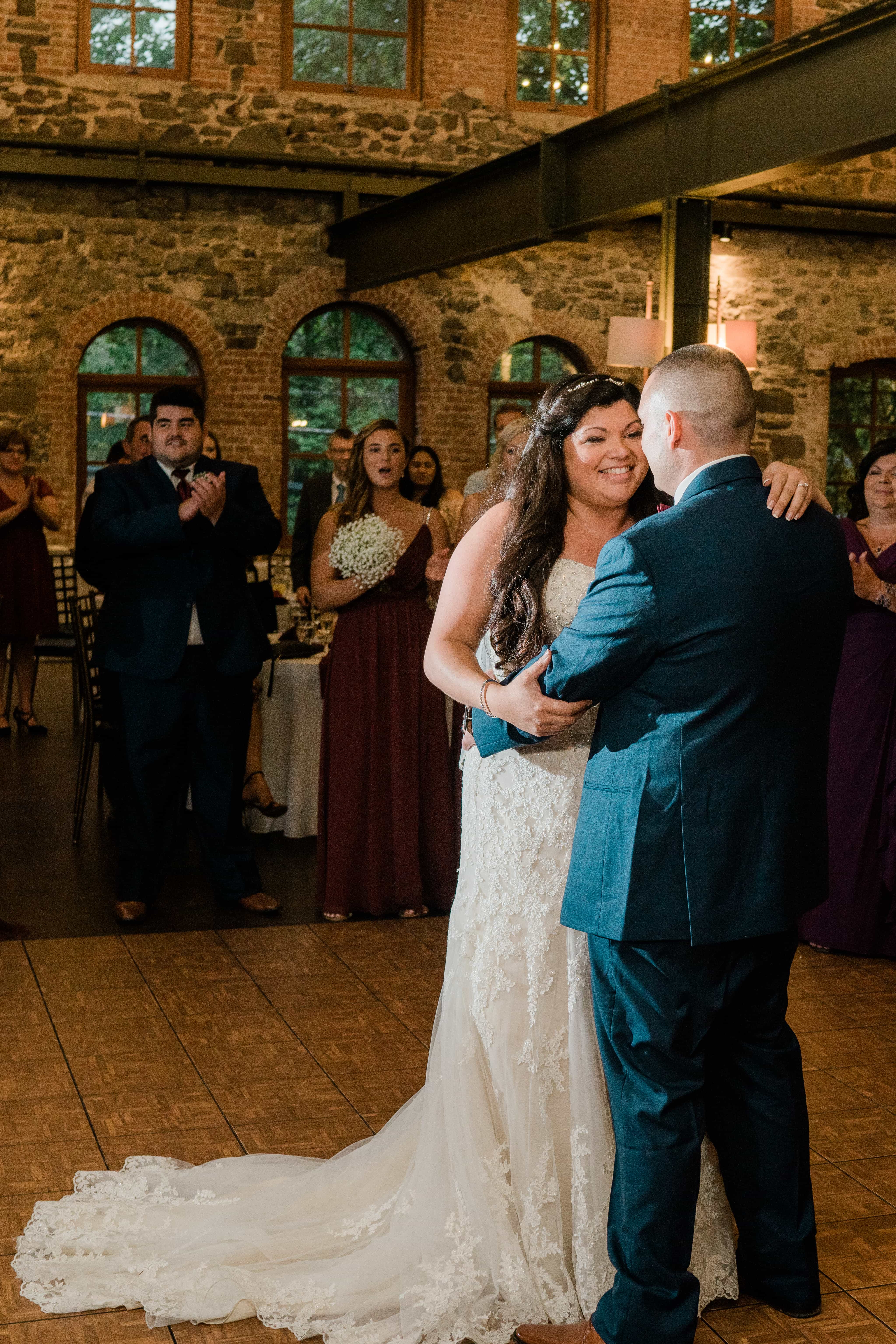 First Dance at a Hudson Valley Wedding at Brotherhood Winery