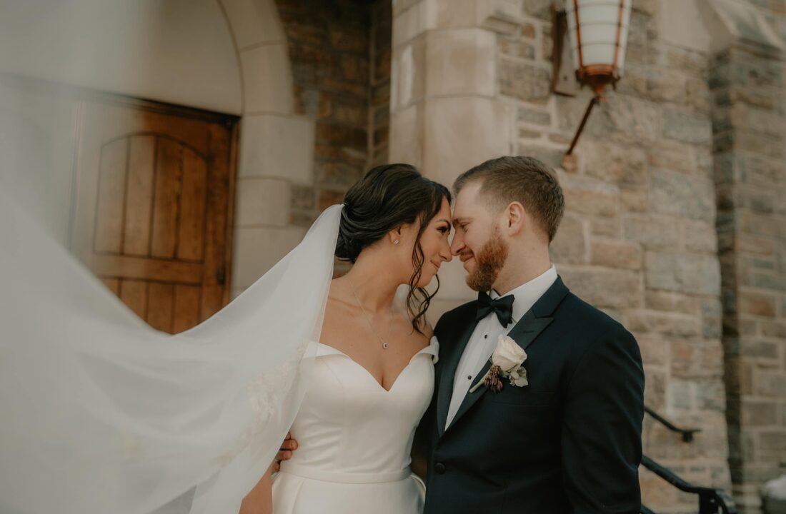 Jenna and Joes Hudson Valley Micro Wedding at the Annunciation Church in Yonkers New York