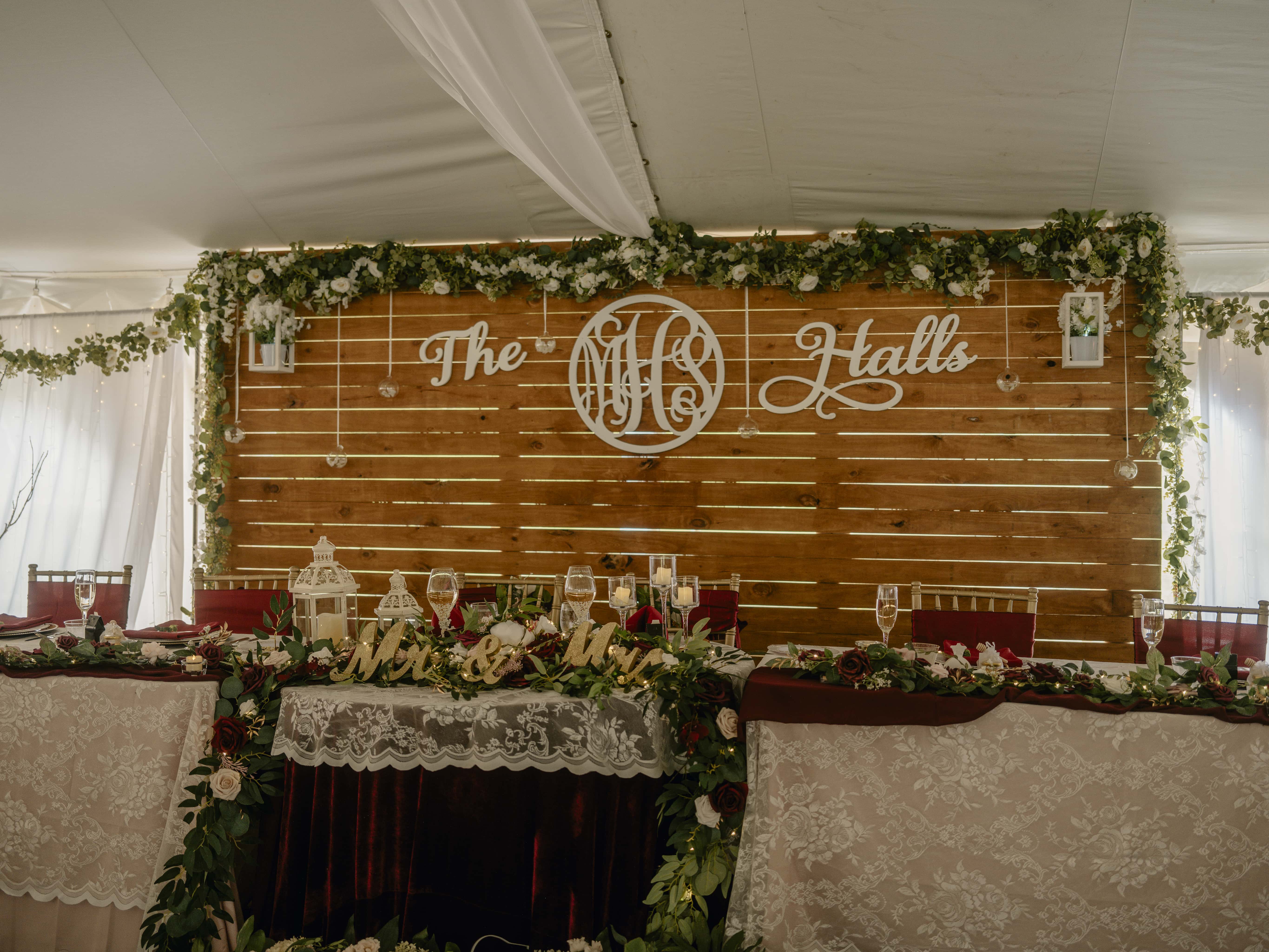 Sweetheart Table at an Upstate New York Wedding in the Hudson Valley