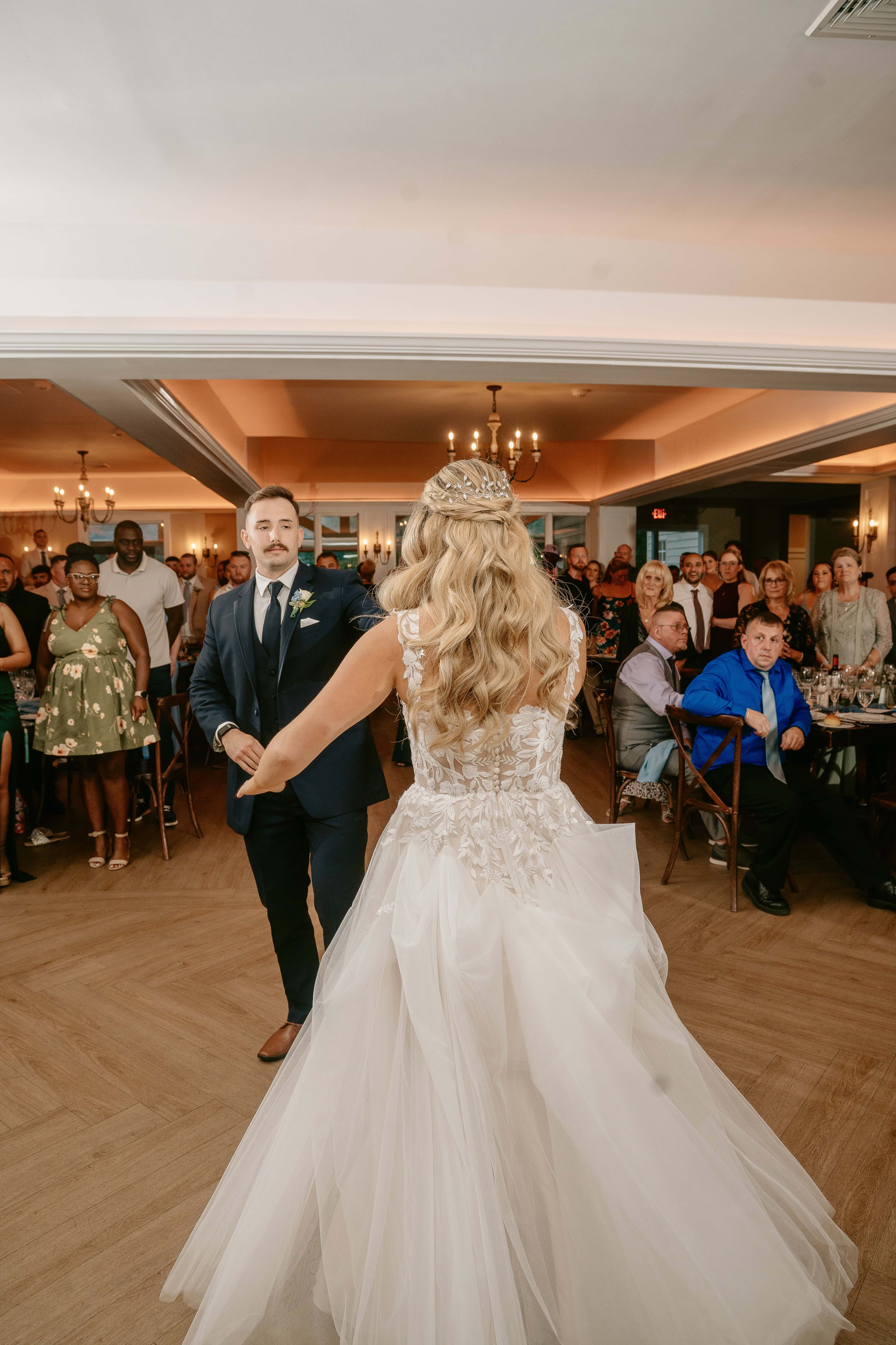 First Dance for a New Jersey Wedding Photo at Rock island Lake Club