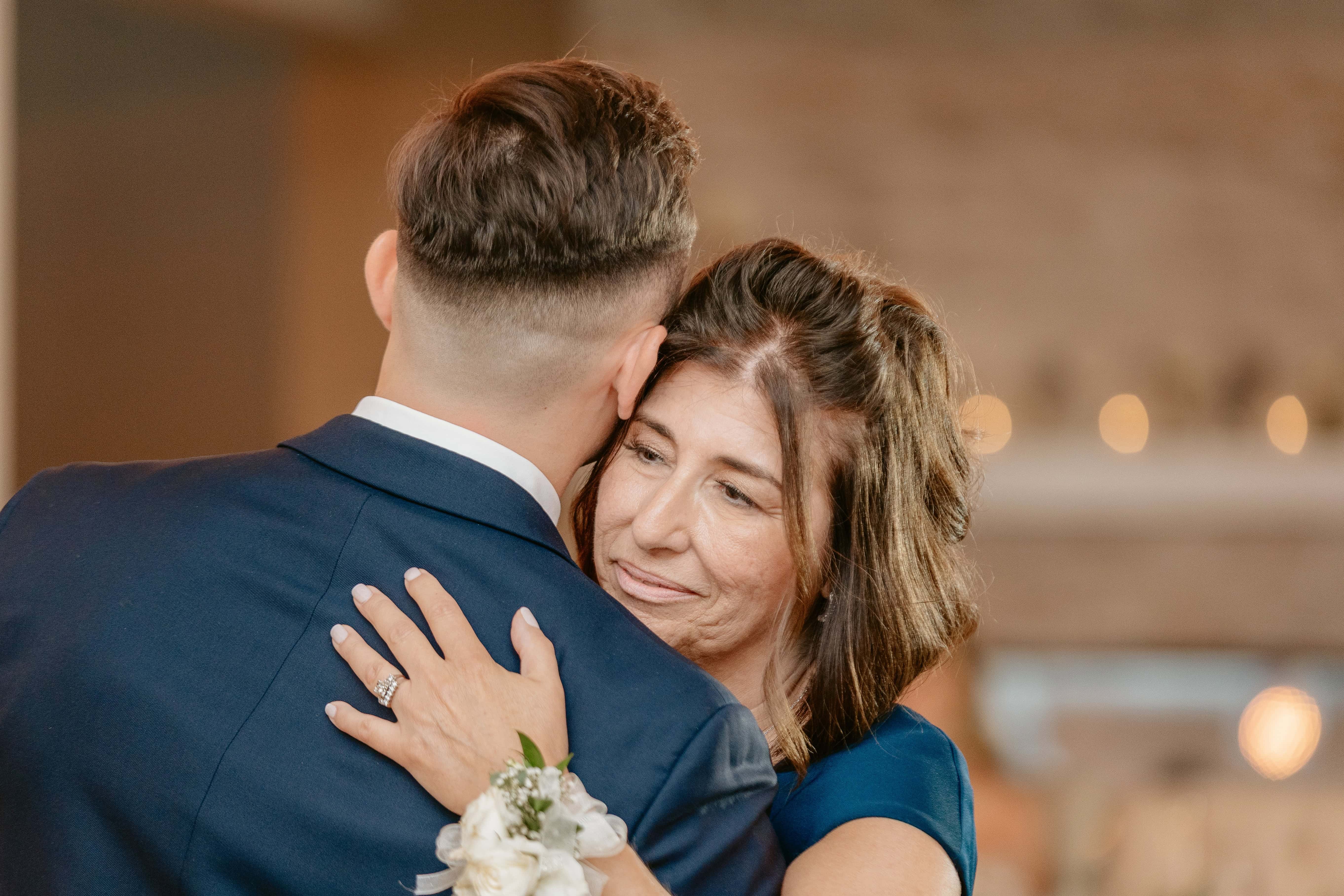 Mother Son Dance for a New Jersey Wedding Photo at Rock island Lake Club
